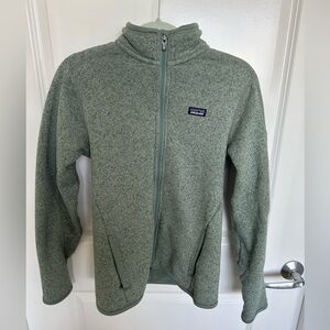 PATAGONIA Better Sweater Fleece Jacket Full Zip Sage Green